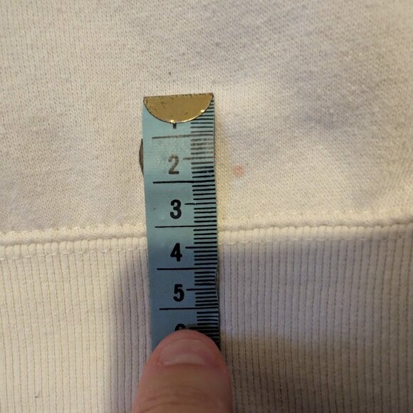 Disneyland Walt Disney World Mickey Mouse Large Sweatshirt Cream Pullover - Picture 4 of 8